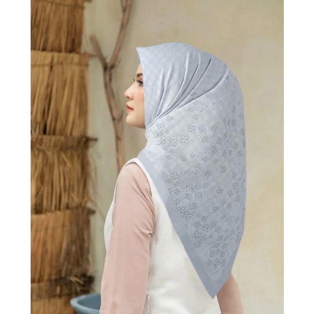 PROMO / KIANIAA ABU / JILBAB VOAL PREMIUM / GROSIR HIJAB / HIJAB SEGI EMPAT / VOAL MOTIF PREMIUM / D