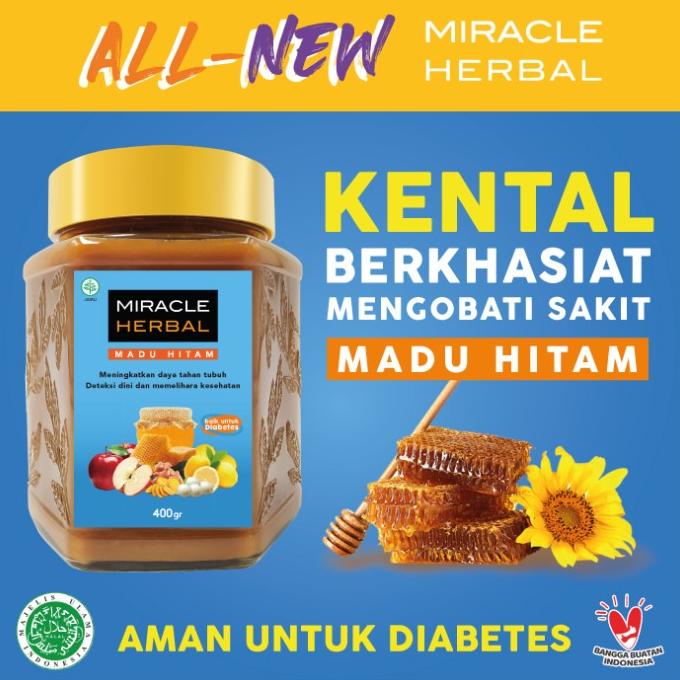 

Discount MIRACLE HERBAL 400ML MADU HITAM /OBAT HERBAL ASAM URAT/OBAT HERBAL PELANGSING/OBAT HERBAL KOLESTEROL/OBAT HERBAL DIABETES