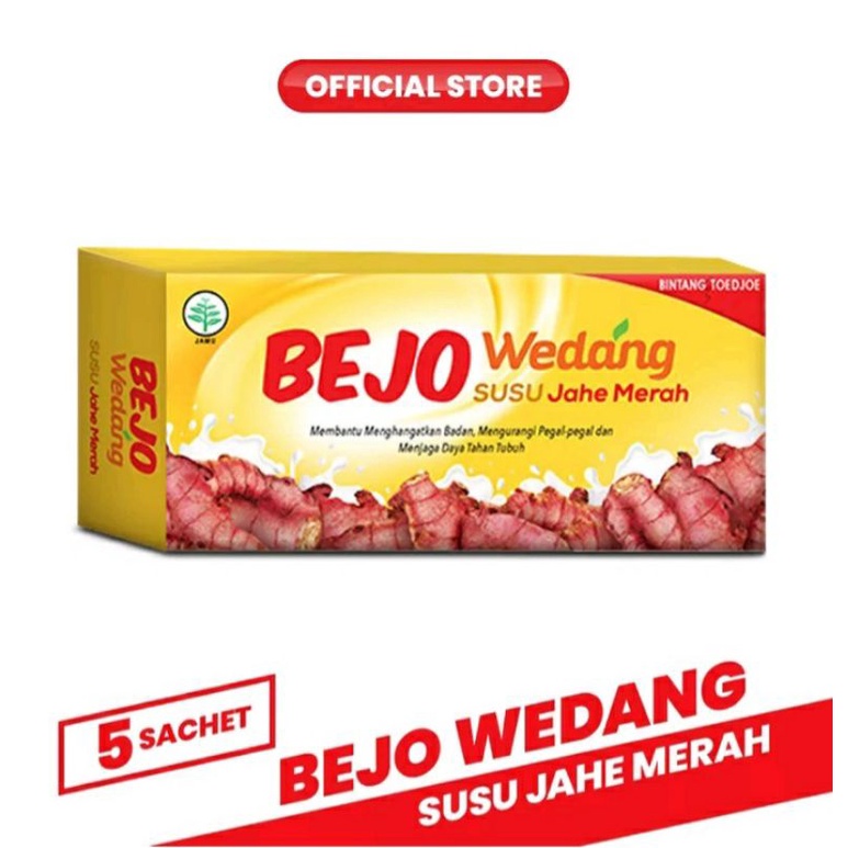 

Bejo wedang susu jahe merah box 5x10.5g