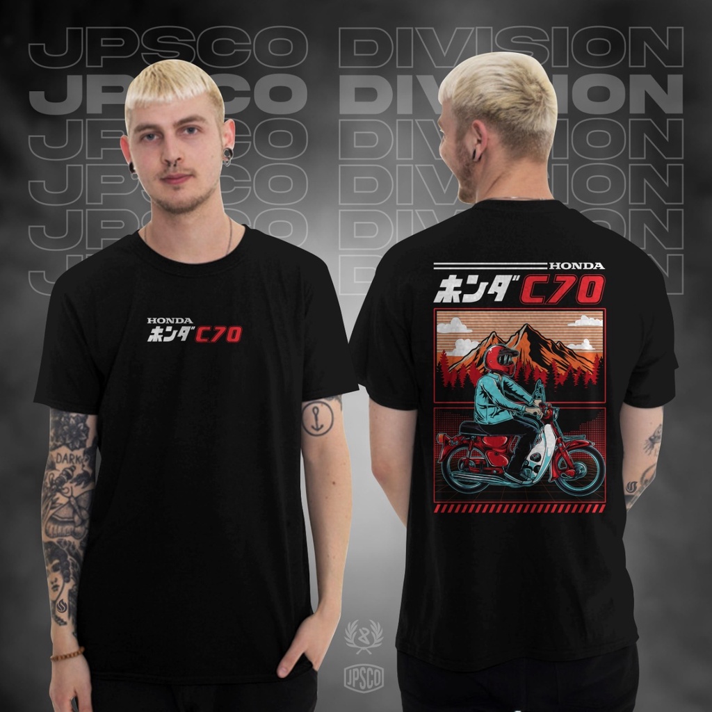 KAOS C70 HONDA CLASSIC  C70 BAJU HONDA C70 MOTOR CLASSIC