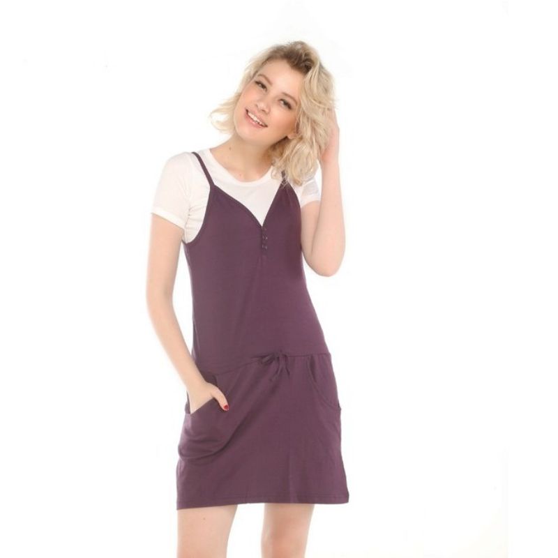 IFA WENDELL 8 Purple Mini Dress Singlet