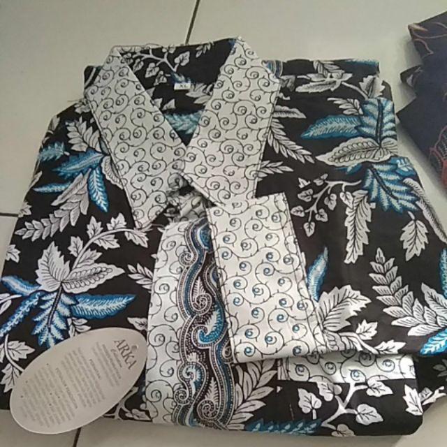 New Arrival Distro Batik Pria Bordir Sogan Hrb026 Batikaf Notoarto Batik Ipnu-ippnu Hem Pria Bel