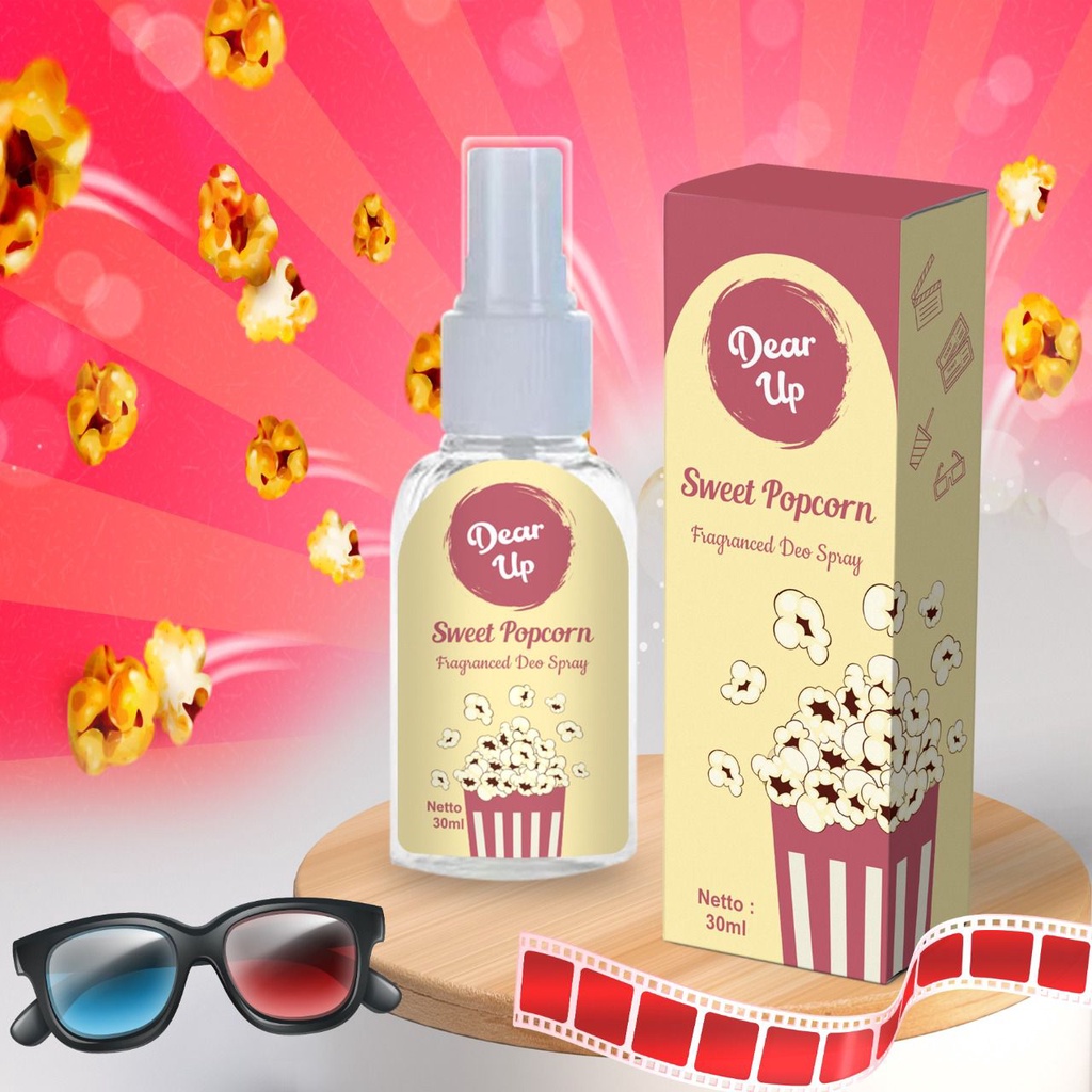 READY DEO SPRAY FRAGRANCED DEAR UP BPOM SUMMER SERIES DEODORAN