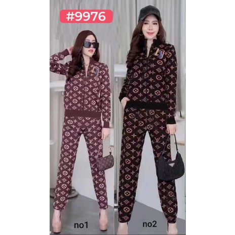 Stelan jaket rajut tebal LV #9976