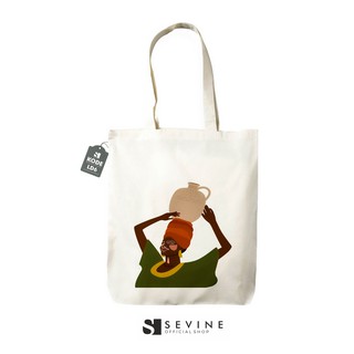 Custom Totebag Artsy Nordic Tas Fashion    Wanita - LD