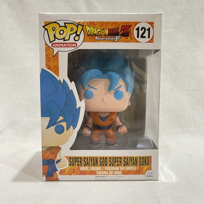 FIGURE POP DRAGON BALL 121 SUPER SAIYAN GOD BLUE GOKU