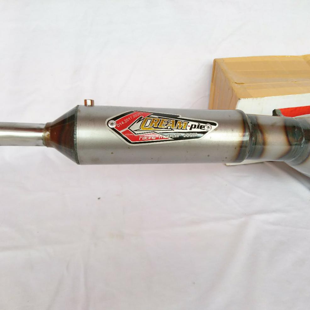 Baru Knalpot Creampie Jogja Smr 3V3 Model Kolong For Rx King - Rx Special Plat Original Berkualitas