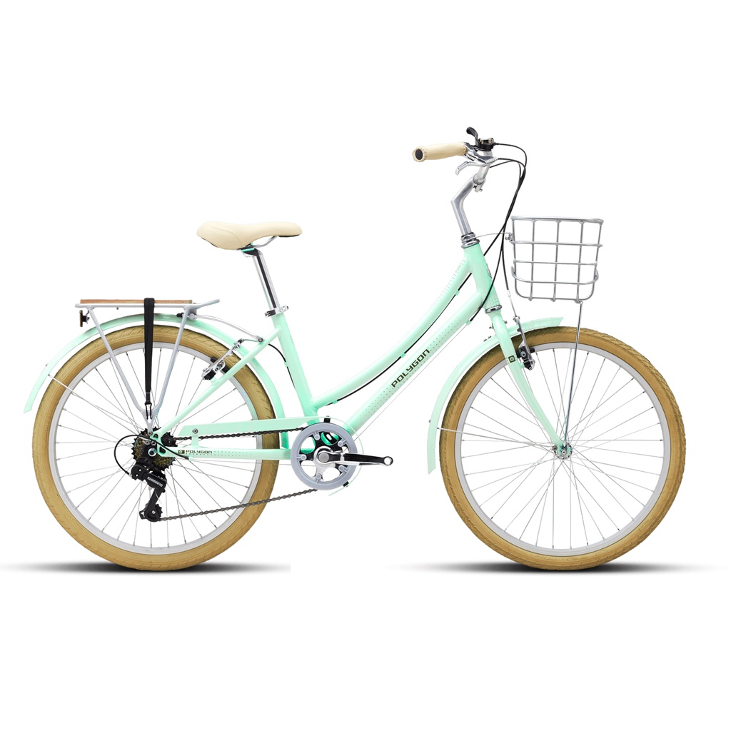 Sepeda Full Bike City Bike Mini Polygon Claire 24 inch