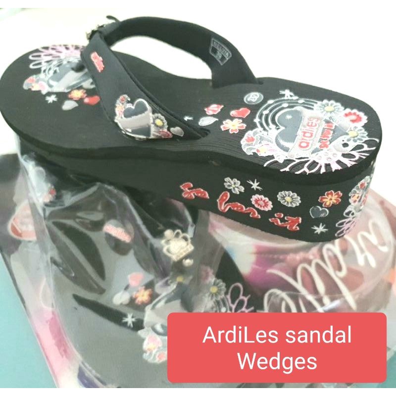 QUEEN Sandal Wedges tinggi 3 - 5 cm BELI 2 TETAP 1KG sendal wanita wedges nice queen sendal wedges sandalwedges TEFITI
