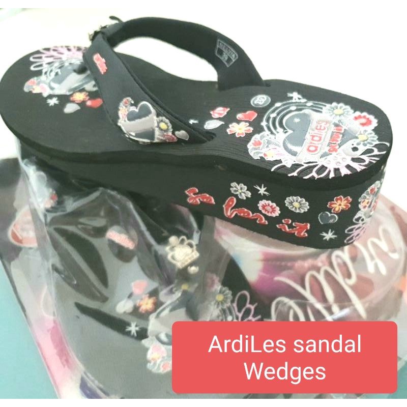 QUEEN Sandal Wedges tinggi 5 cm BELI 3 TETAP 1KG sendal wanita wedges nice queen sendal wedges sandalwedges TEFITI