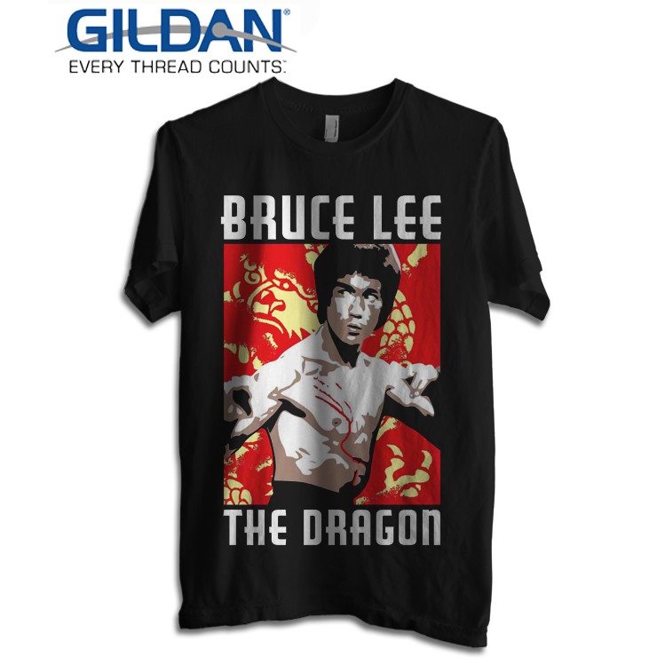 Kaos Bruce Lee 2 Gildan Softstyle