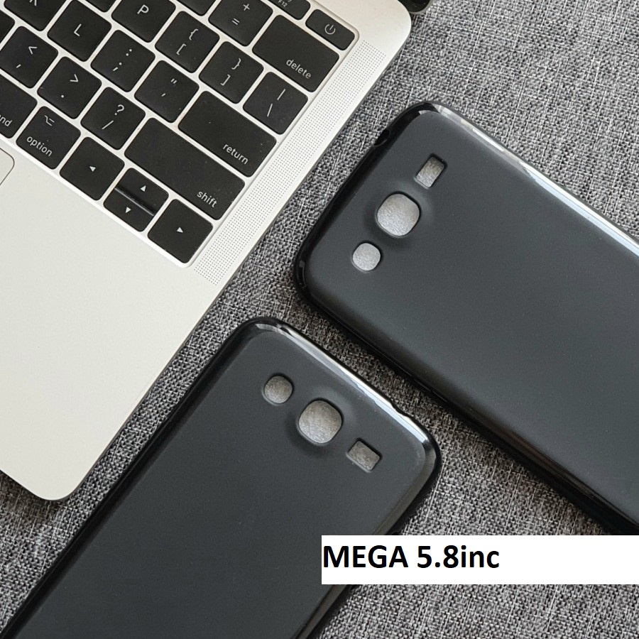 SAMSUNG MEGA 5.8 inc MEGA 6.3 inc CASE SOFTCASE BLACK MY USER SILIKON HITAM FULL BLACK CASING COVER PELINDUNG BELAKANG SOFT  KARET SAMSUNG MEGA 5.8 SAMSUNG MEGA 6.3