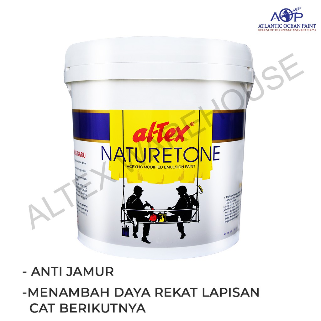  CAT  Tembok  PRIEMER ALTEX  NATURETONE 15Lt PAIL Shopee 