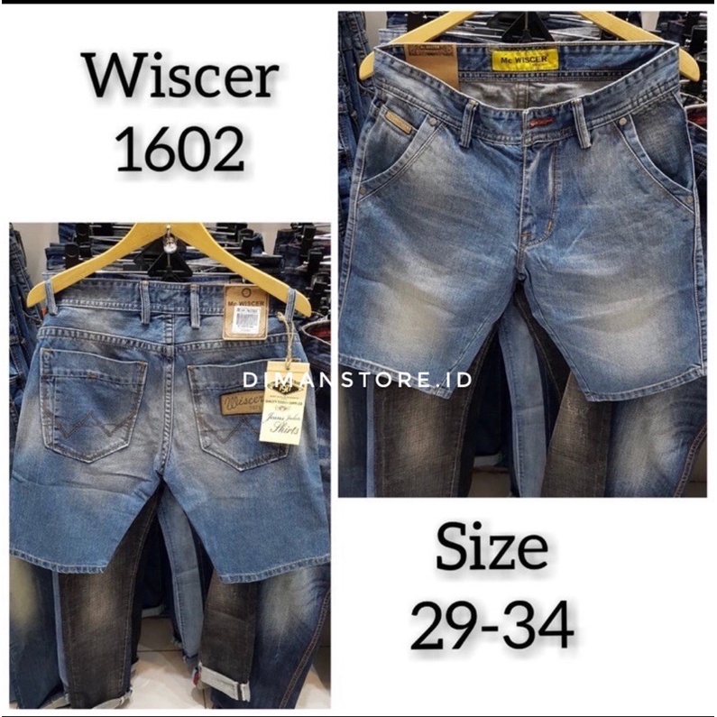 CELANA PENDEK PRIA MC. WISCER ORIGINAL // CELANA PENDEK MC. WISCER // MC. WISCER PREMIUM IMPORT