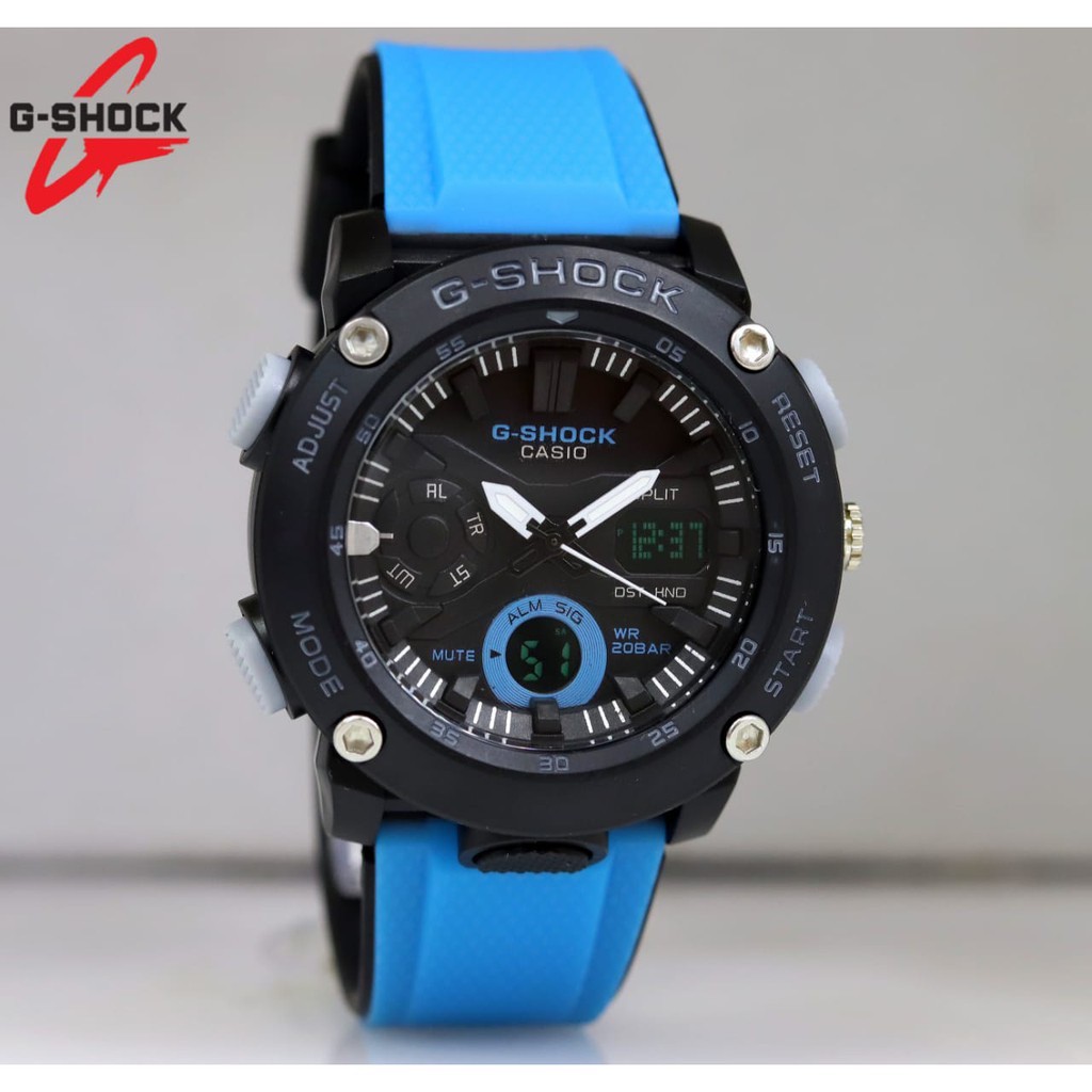 Jam Tangan Free Box Casio Gshock GA 2000 1A9 / CASIO GSHOCK / Gshock Termurah