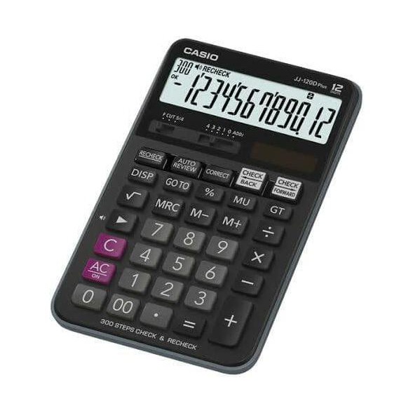 

CASIO JJ-120D CHECK & CORRECT CALCULATOR