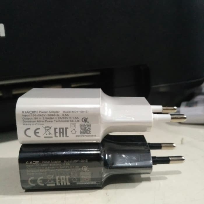 BATOK ADAPTOR / KEPALA CHARGER XIAOMI 2,5A / 9V FAST CHARGING ORIGINAL