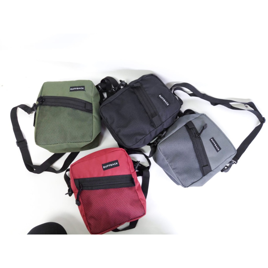 Tas Selempang Pria Slingbag Mini Pouch Buffback