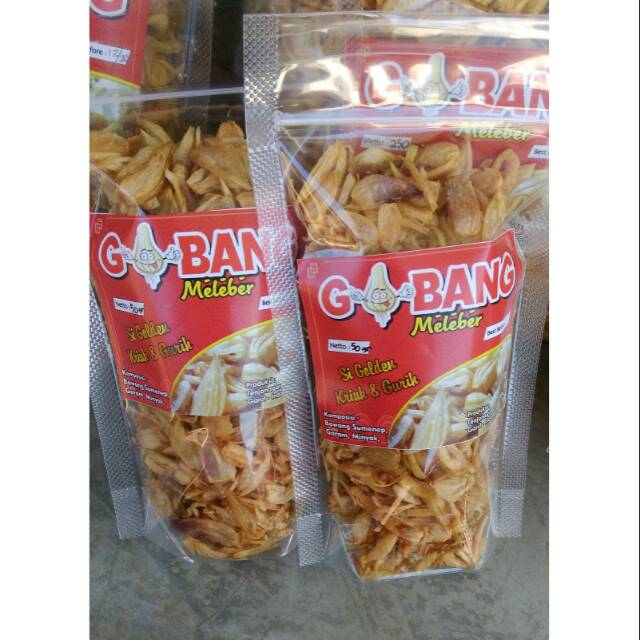 

Bawang goreng si GOBANG Meleber 50gr