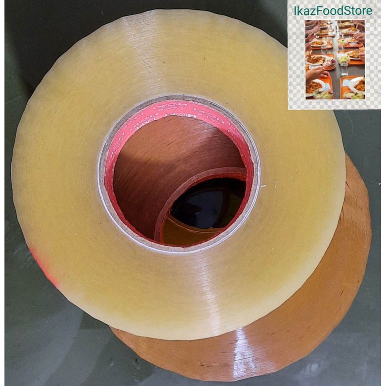 Lakban 500Yard/450m-500m 2 inch 38mm/45mm x 500Yard/450m-500m Tape cutter 500 yard Daimaru kwalitas