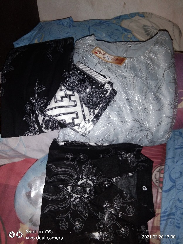 ( Termurah Ready 2 Warna) Couple Batik Danilla Bunga Pager Tille Premium Abimanyu