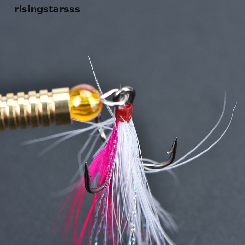 Rsid Span-new 7g fishing lure Sendok Umpan ideal Untuk bass trout Bertengger pike rotating fishing