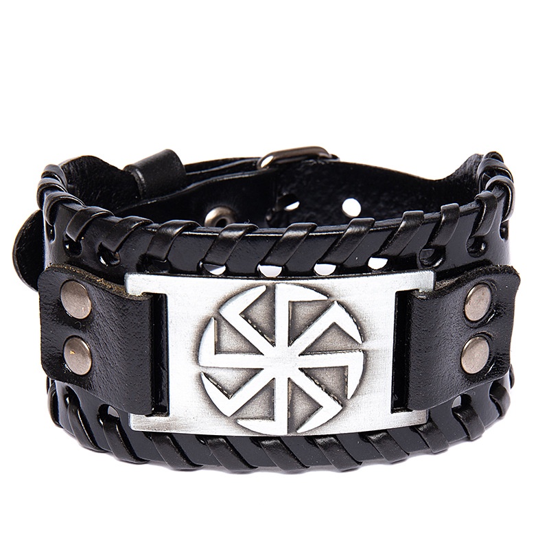 Nordic Viking Pria Beruntung Amulet Hot Wheels Gelang/Perhiasan Pesta Fashion