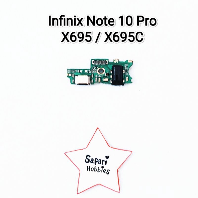 Konektor Charging Board Infinix Note 10 Pro / X695 / X695C