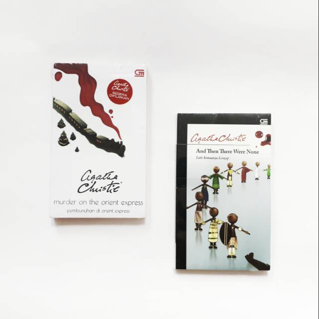 Set Agatha Christie - Murder on Orient Express & And Then There Were None [BARU]