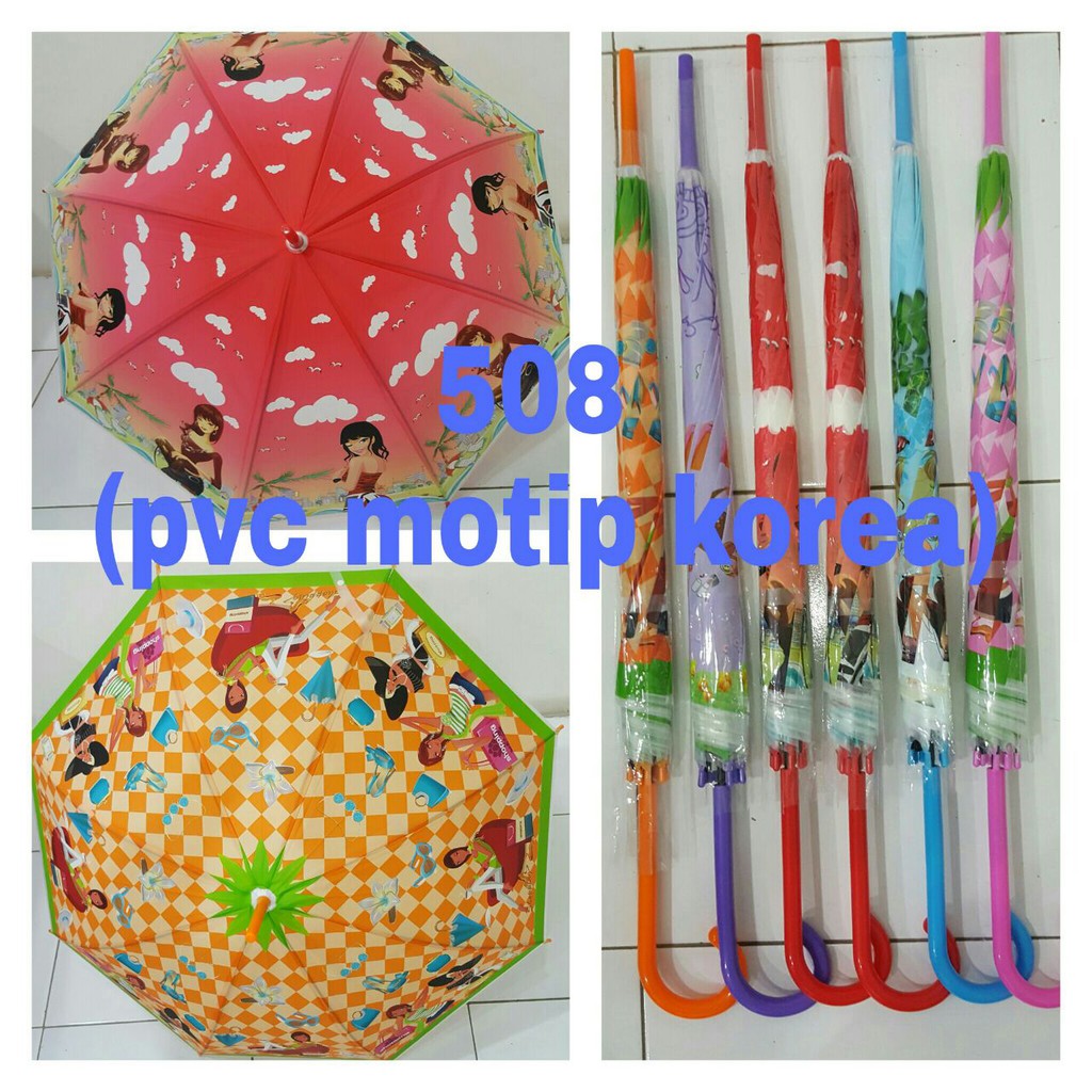 Payung Anak Motif Korea 508 .