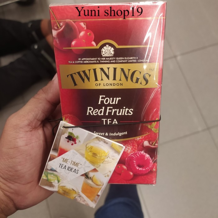 

twinning four red fruit tea