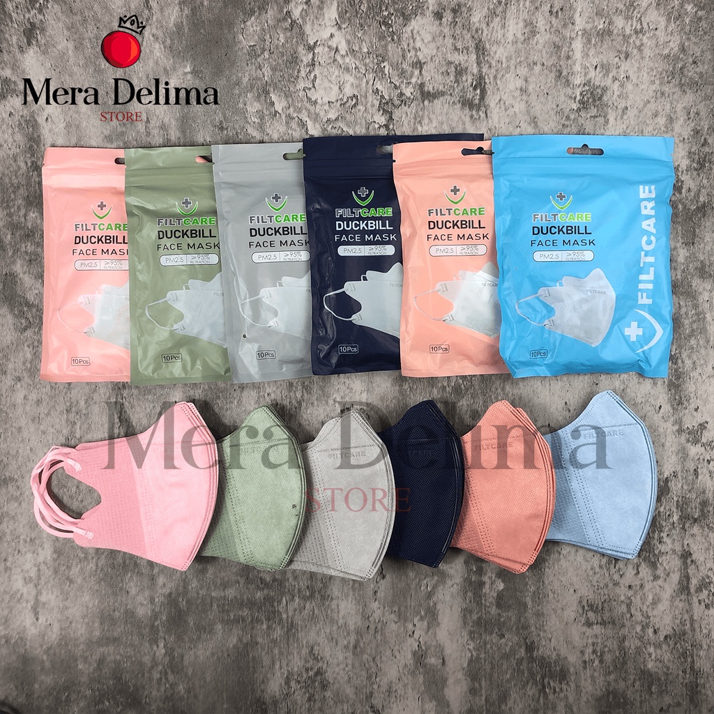 Masker Duckbill Filtcare isi 10 pcs