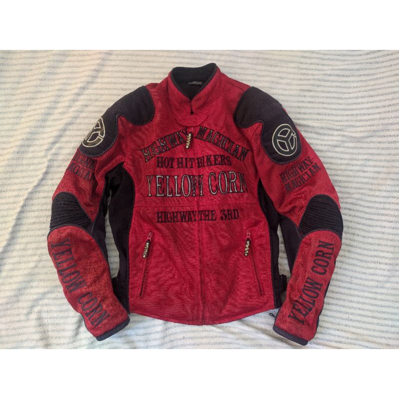 YELLOW CORN JACKET RED