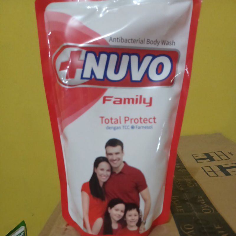 Nuvo Liqiud Body Wash Mild Protect Pouch 450ml