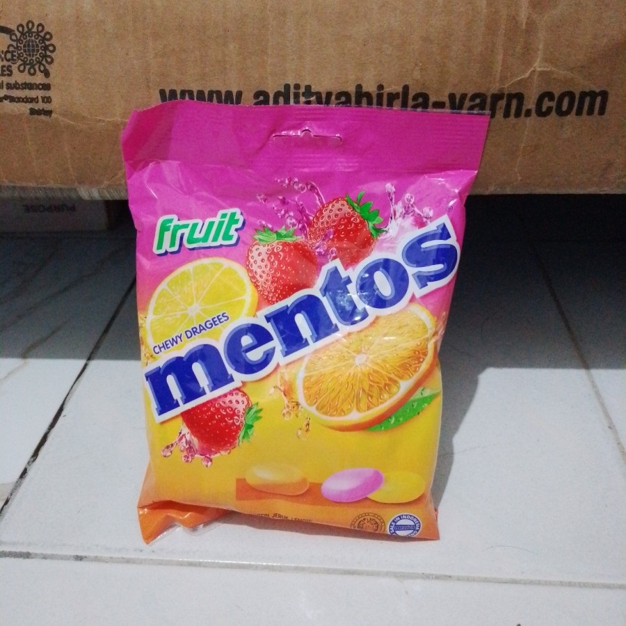 

Permen MENTOS Fruit - isi 50 butir