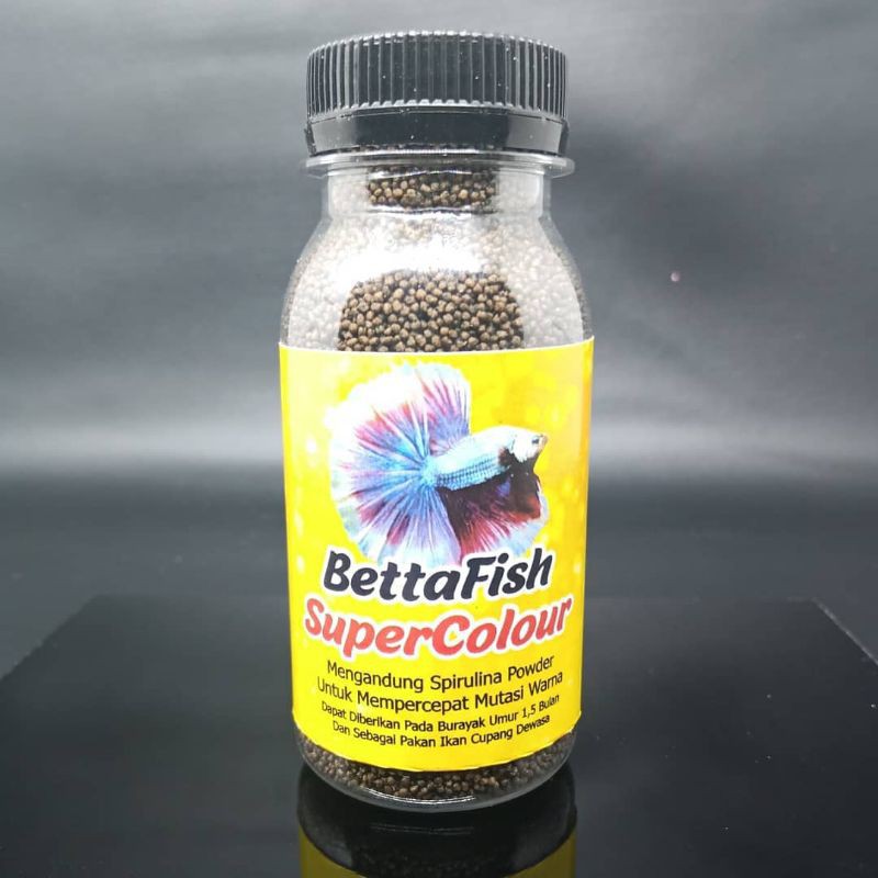 SuperColor Pelet Spirulina ikan cupang