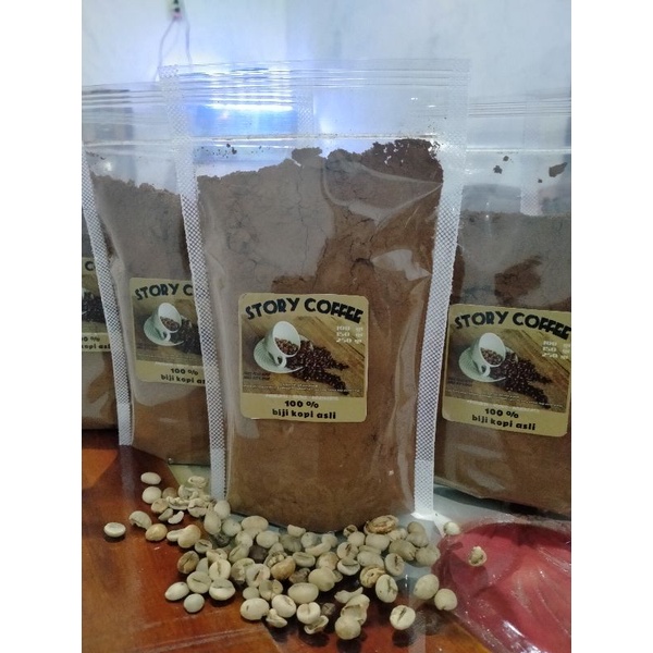 

STORY COFFEE terbuat dari 100%/250gram