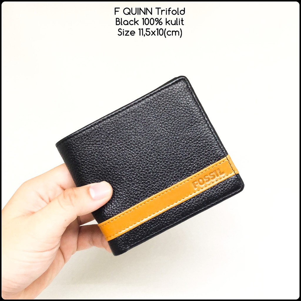 dompet cowok quinn black dompet import dompet kulit dompet murah dompet pria murah