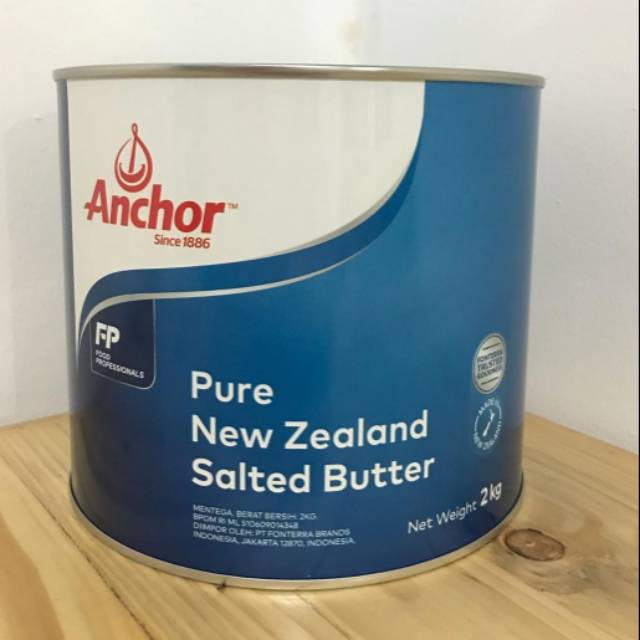 Anchor SALTED butter repack 250gram