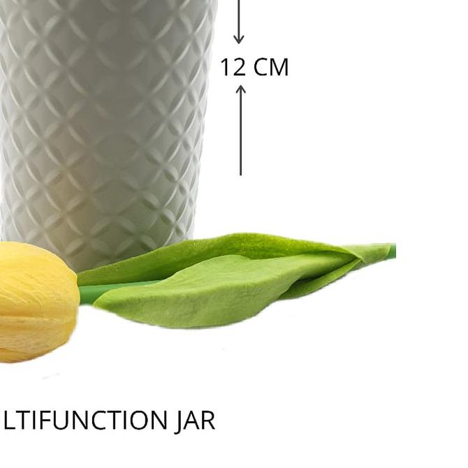 ♡ MAMIMIMY KALENG TEMPAT WADAH TOPLES MULTIFUNGSI HAMPERS BUMBU GARAM GULA TEH KOPI COOKIES KT19003 