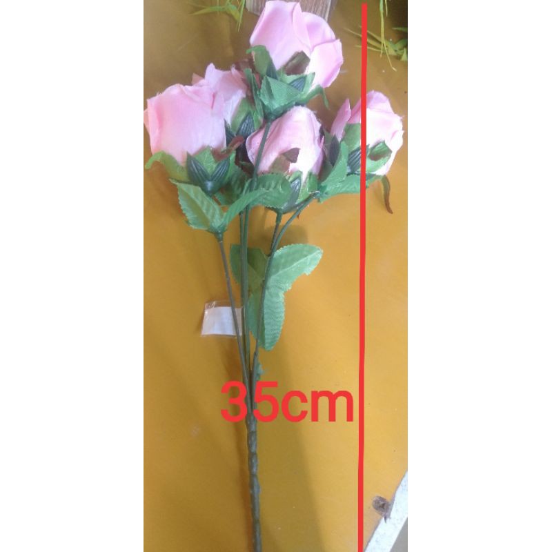 buket mawar || mawar artificial || bunga plastik mawar