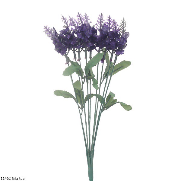 Bunga Plastik Lavender | Bunga Hias Lavender 1146-Nila tua
