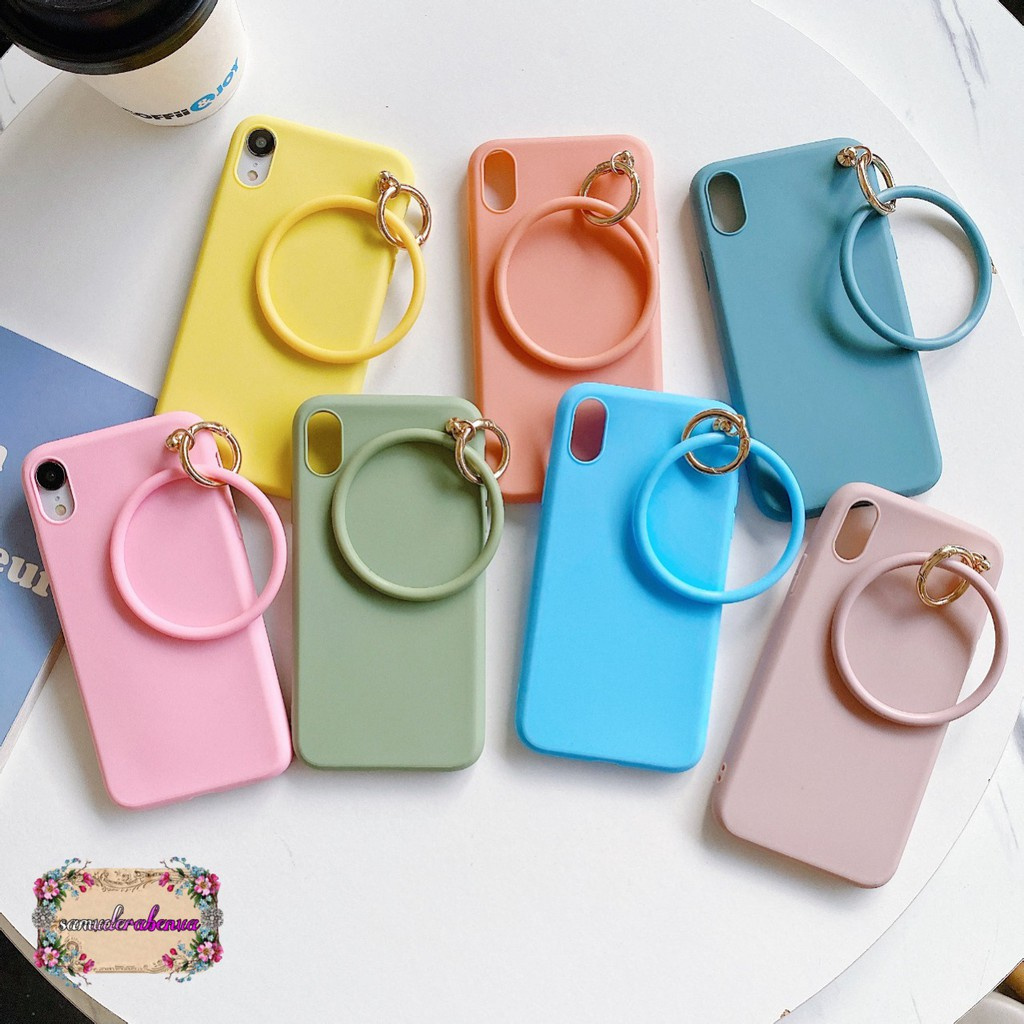 CASE SOFTCASE CANDY GELANG WARNA IPHONE X XS XR XS MAX SB2264