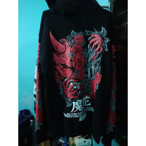 hoodie hsteam devil flower v2