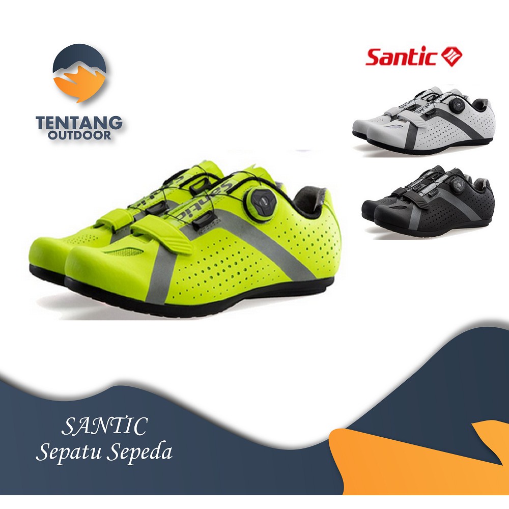 Sepatu Sepeda SANTIC MS18006 Cycling Shoes Non Cleat | Shopee Indonesia