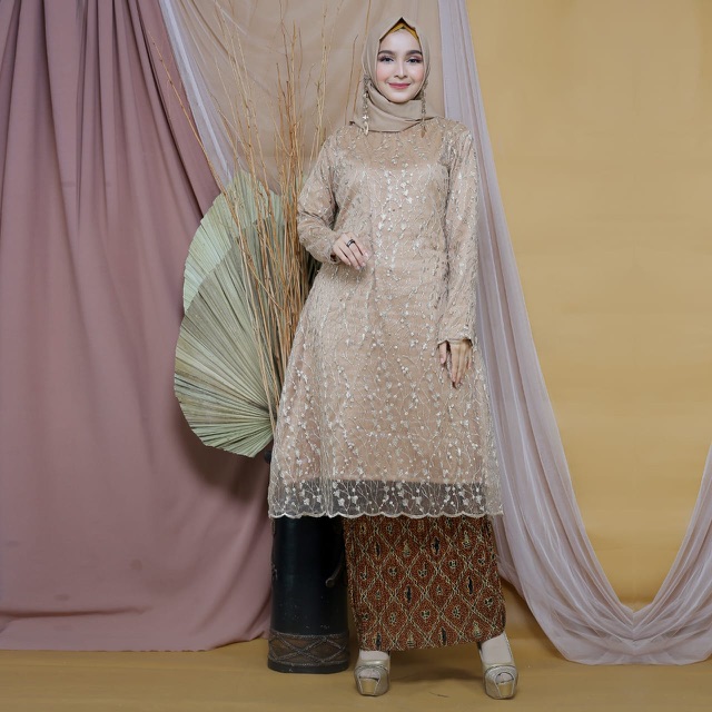 KEBAYA TUNIK ALANIS / KEBAYA MODERN / KEBAYA KONDANGAN HIJAB