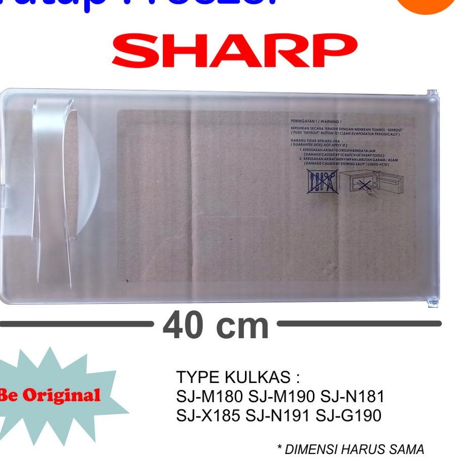 I8 Tutup Freezer Kulkas SHARP 1 pintu SJ-M180 frizer freeser frezer friser freser flizer original I8