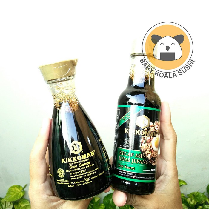 

KIKKOMAN SHOYU HALAL 150ml | Kecap Asin Jepang | Soy Sauce All Purpose - B T 150 bubble Murah