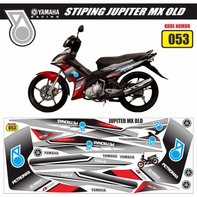 striping jupiter mx lama petronas / decal yamaha exciter petronas / striping jupiter mx old petronas