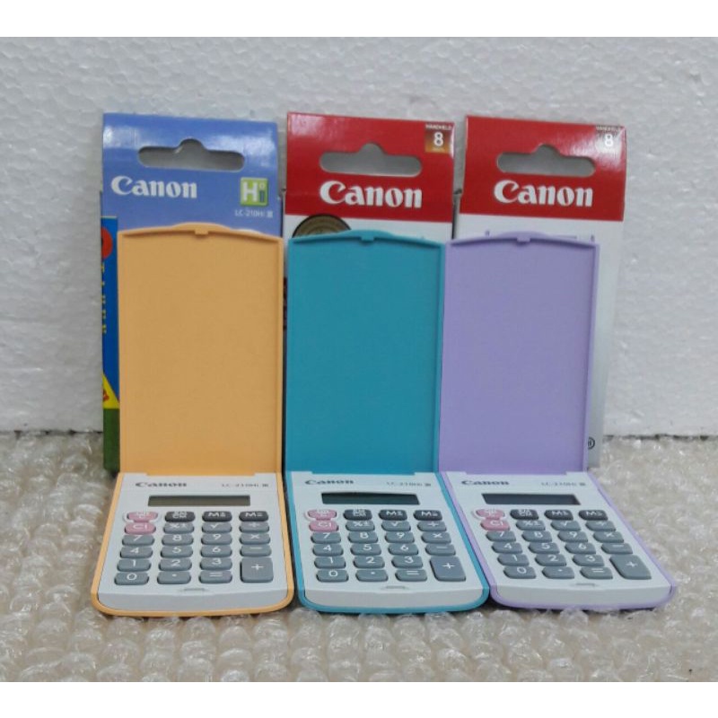 

CANON CALCULATOR LC 210 HI LARGE DISPLAY MANTAP ASLI